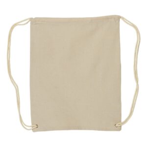 Canvas Drawstring Backpack
