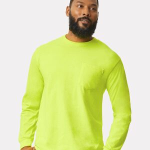 Unisex Ultra Cotton® Long Sleeve Pocket T-Shirt