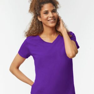 Women's Heavy Cotton™ V-Neck T-Shirt