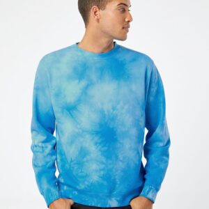 Unisex Midweight Tie-Dyed Crewneck Sweatshirt