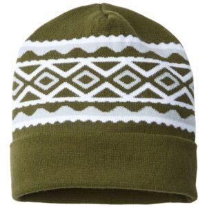 USA- Made Diamond Cuffed Beanie