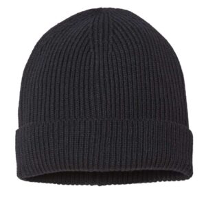 Sustainable Fine Rib Cuffed Beanie