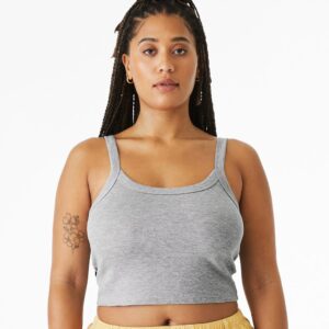 Women's Micro Rib Spaghetti Strap Tank