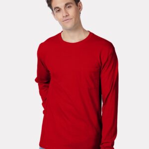 Men's Authentic Long Sleeve Pocket T-Shirt