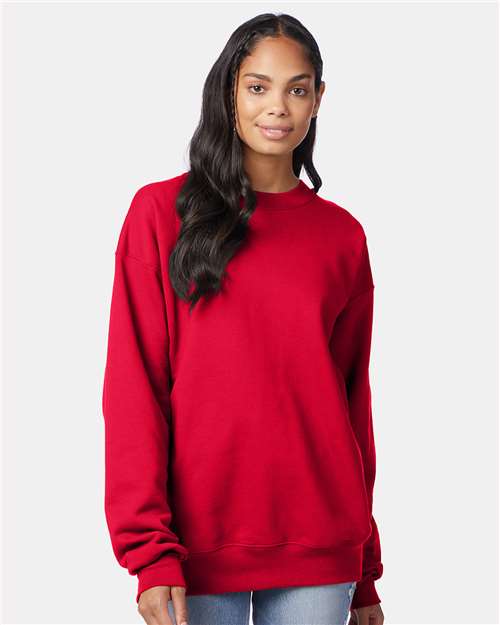 Unisex Ultimate Cotton® Crewneck Sweatshirt - Image 4