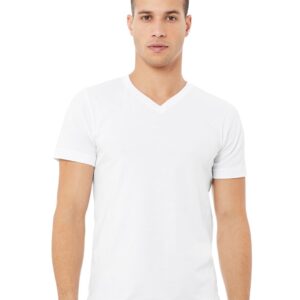 Unisex Jersey V-Neck Tee