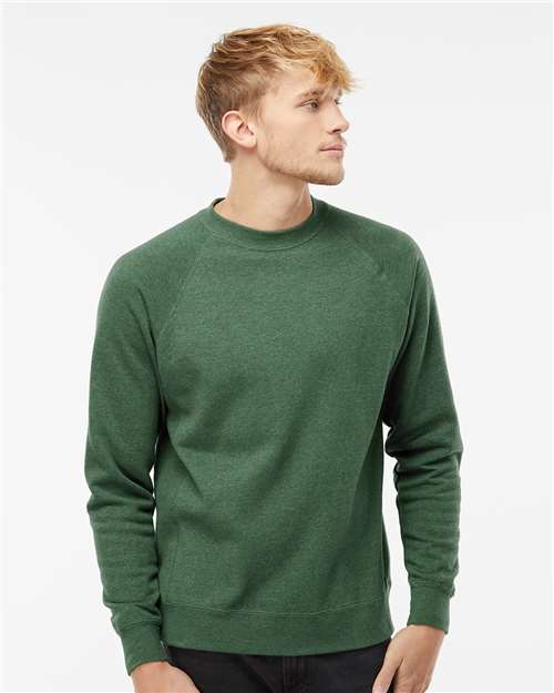 Unisex Special Blend Raglan Crewneck Sweatshirt - Image 3