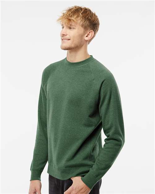Unisex Special Blend Raglan Crewneck Sweatshirt - Image 4