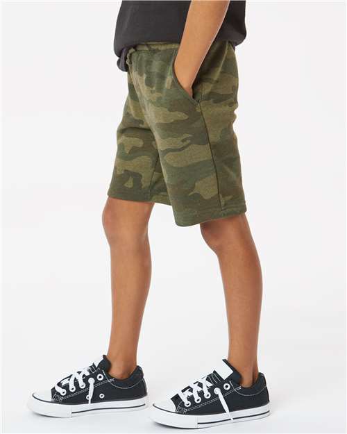 Youth Lightweight Special Blend Fleece Shorts - Image 4