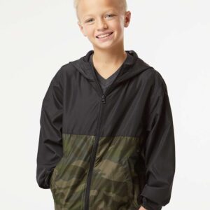 Youth Lightweight Windbreaker Full-Zip Jacket