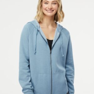 Women's California Wave Wash Full-Zip Hooded Sweatshirt