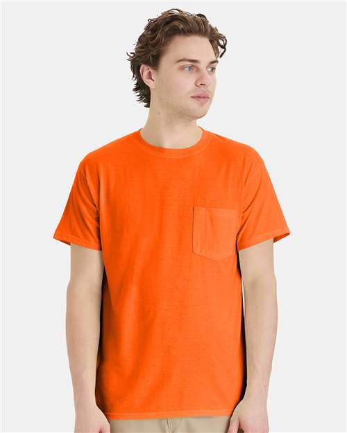 Unisex Workwear Pocket T-Shirt - Image 3