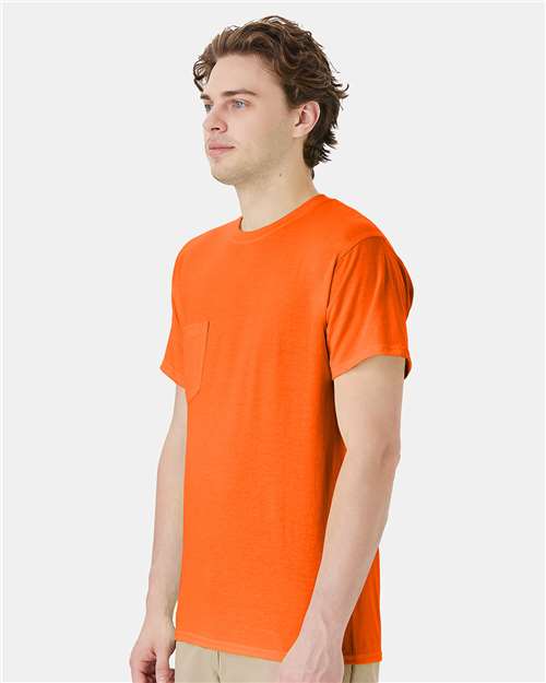 Unisex Workwear Pocket T-Shirt - Image 4
